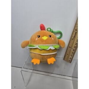 Sandoichis Mystery Plush Clip On Series 1 Charlie The Chicken Sando 3.5"